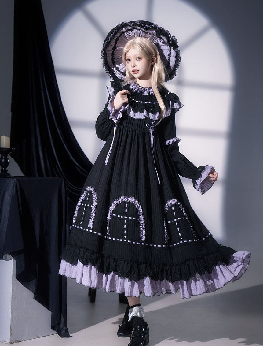 Witch Lilith Lolita Dark Gothic OP Dress