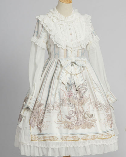 Lolita  Elegant  Sweet Long Sleeve Dress LS1009