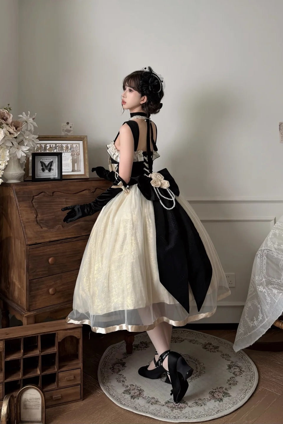 Paris Souvenir French Classic Corset Boned Lolita JSK Dress