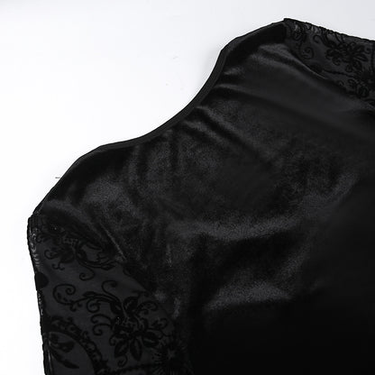 Lolita Gothic retro dark dress LG1006