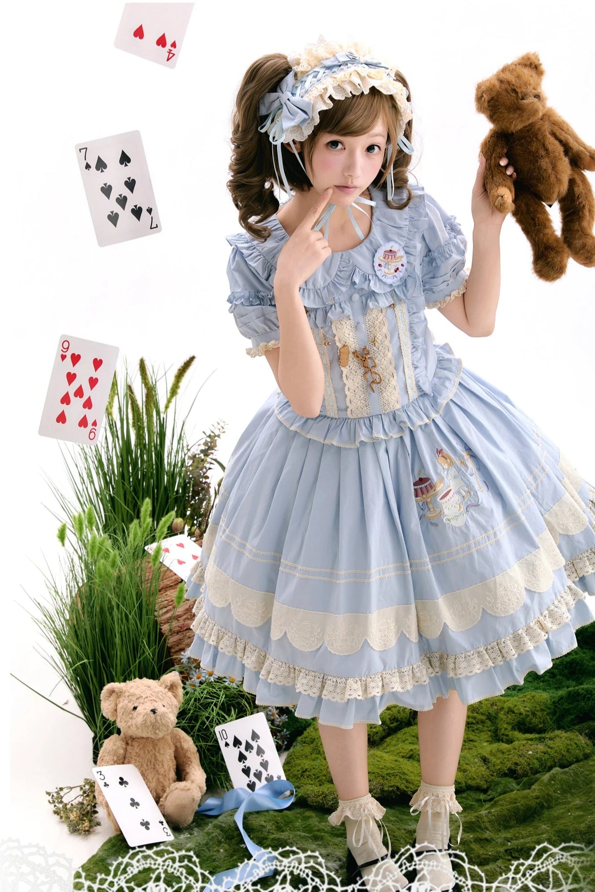 Finding Alice Lolita Original Cute Doll Style OP Dress