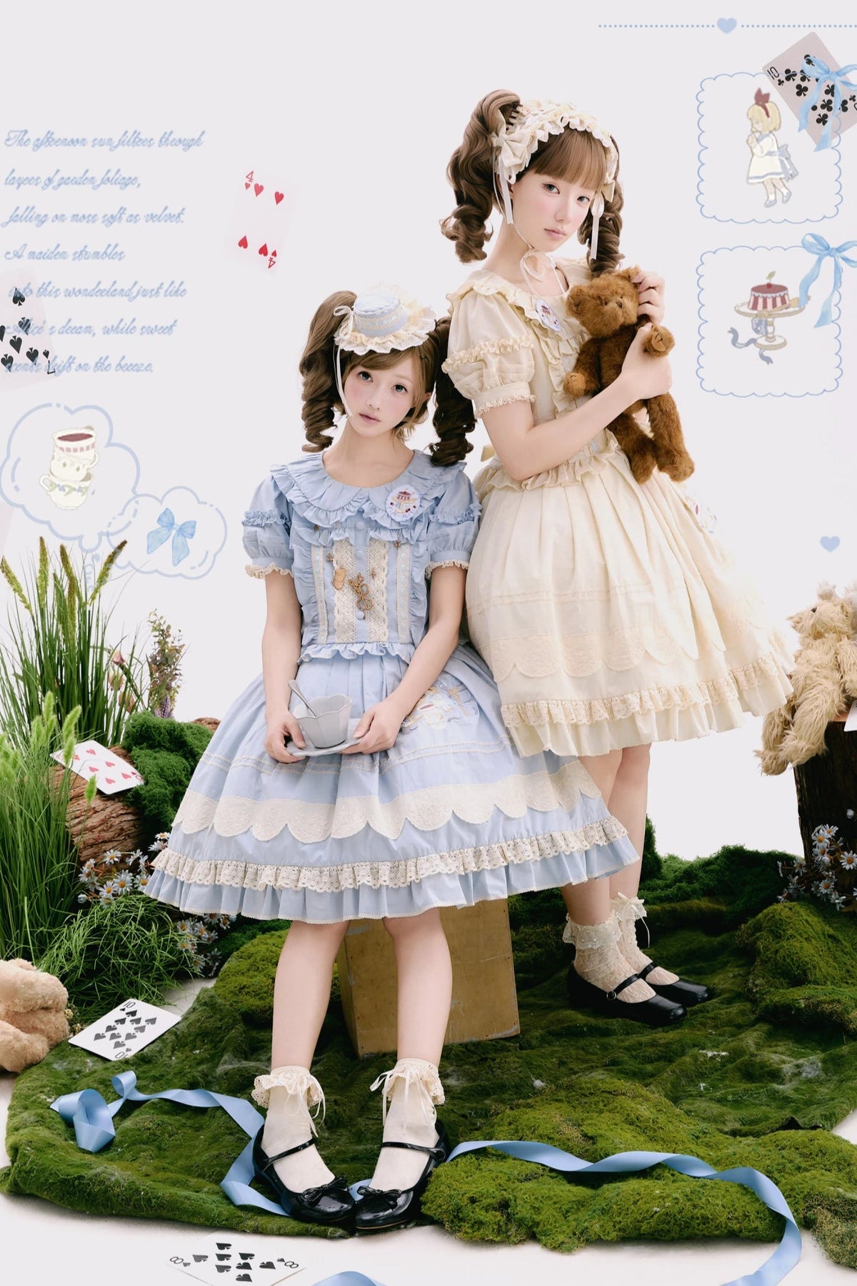 Finding Alice Lolita Original Cute Doll Style OP Dress