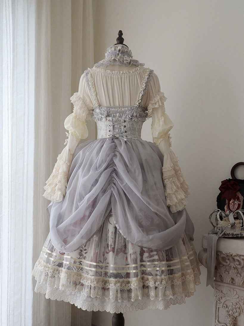 Sleeping Beauty Forest Fairy Tale Gothic Lolita JSK Dress