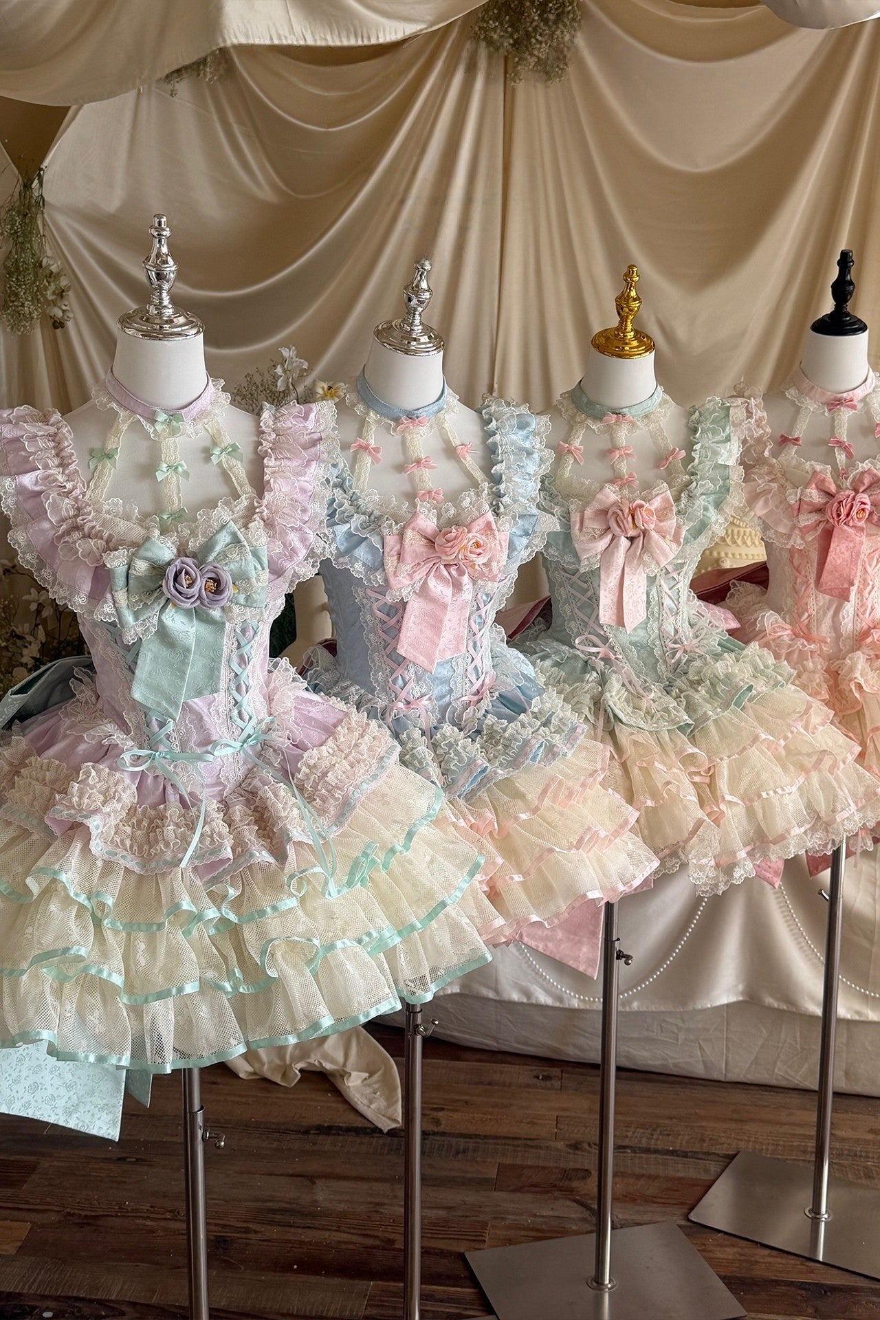 Robe Princesse en Satin Doux