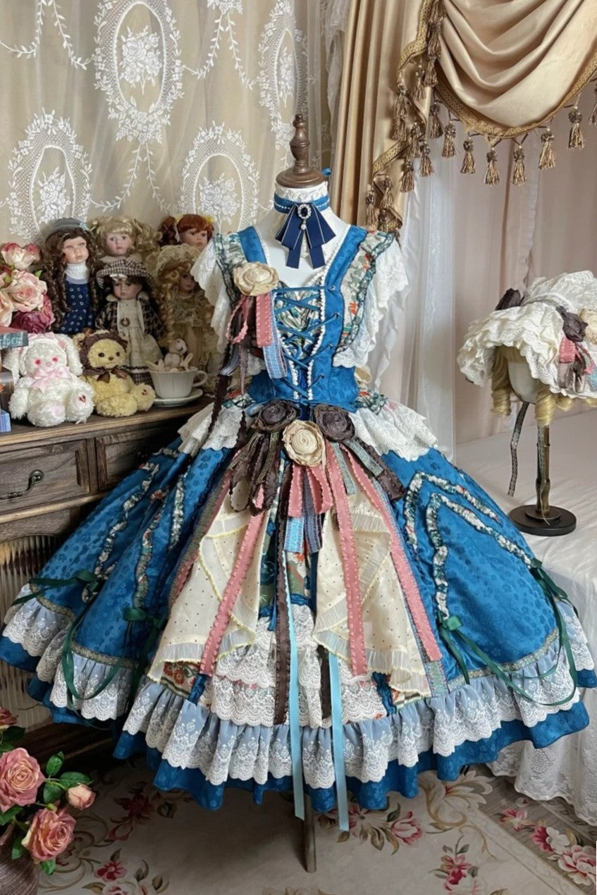 Monet's Lakeside Classic Lolita OP Dress Set