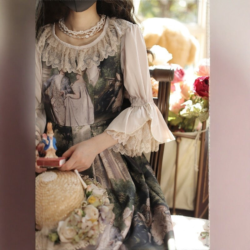 Summer Breeze 2.0 Ruffle Collar Princess Sleeve Lolita Blouse