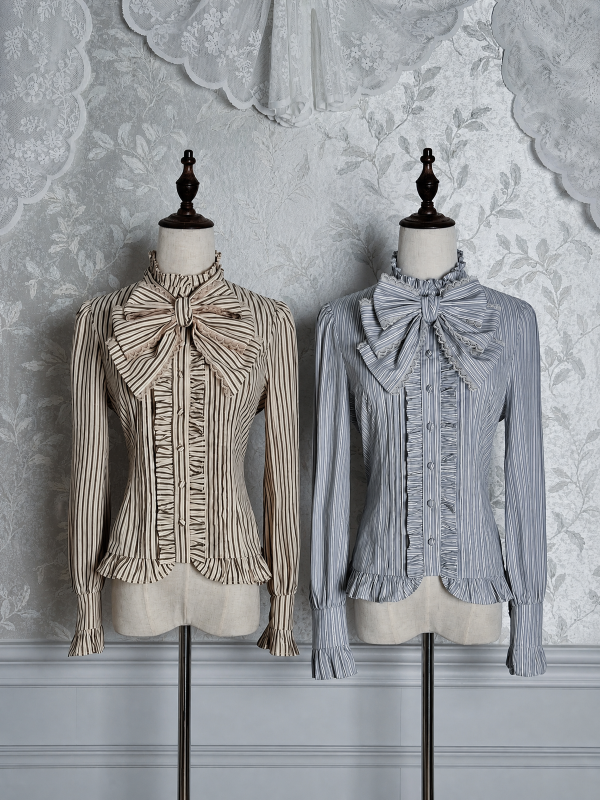 Victoria Duke Classic Lolita Short Outerwear & Long Sleeve Blouse