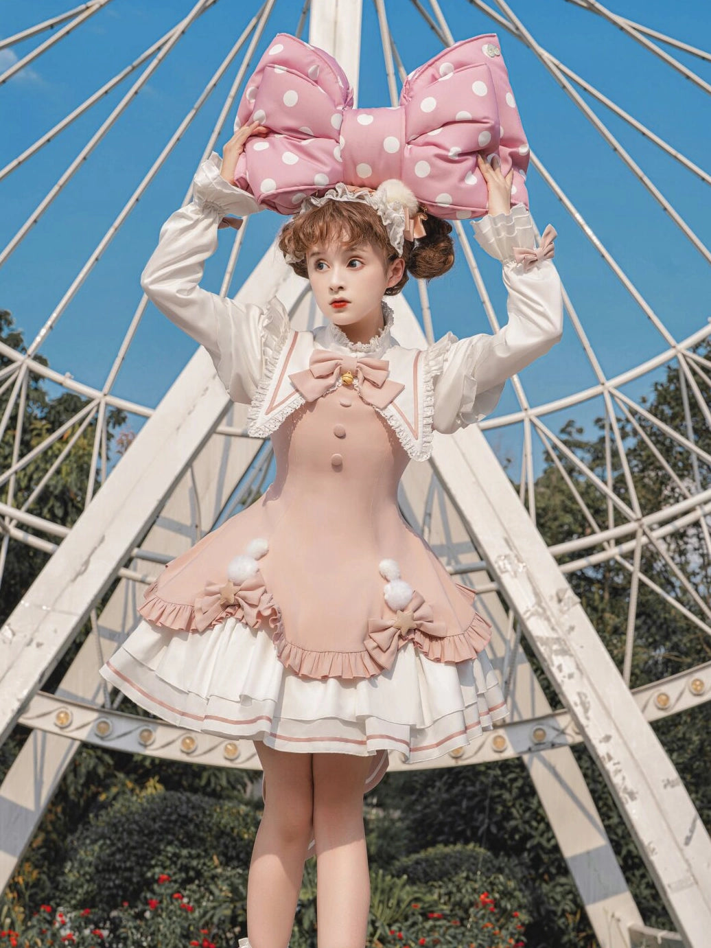 Magical Girl Original Lolita Cute Christmas Princess OP Dress