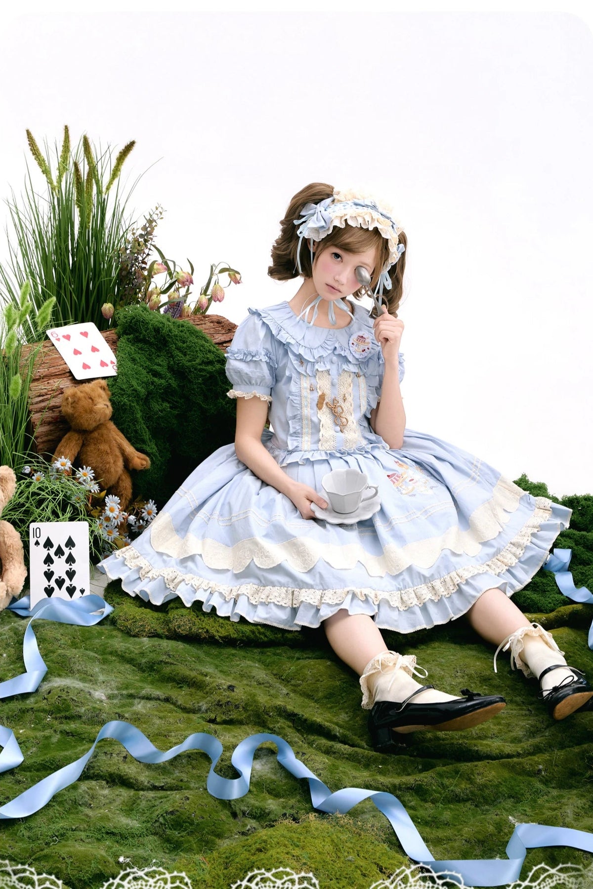 Finding Alice Lolita Original Cute Doll Style OP Dress