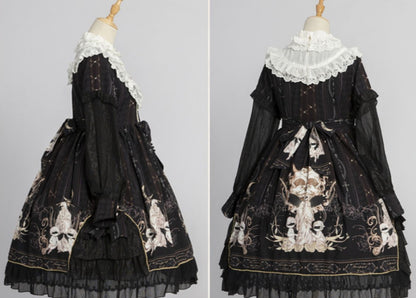 Lolita  Elegant  Sweet Long Sleeve Dress LS1009