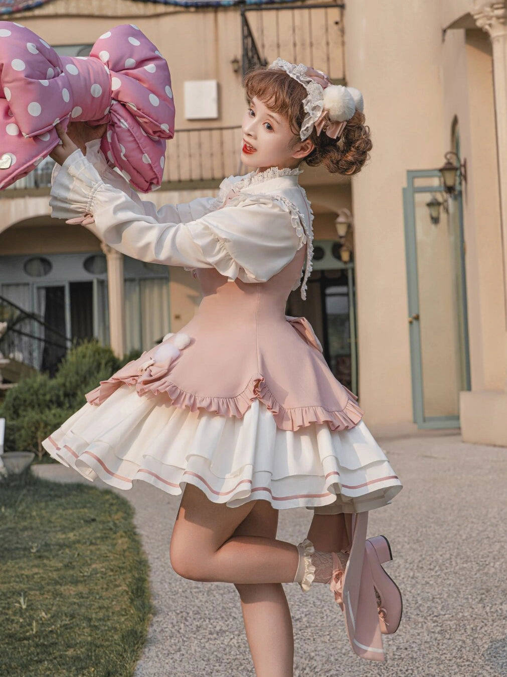 Magical Girl Original Lolita Cute Christmas Princess OP Dress
