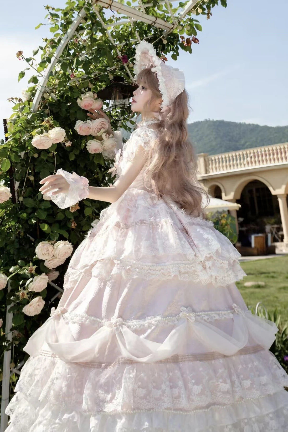Anna's Ball Light Pink Classic Ballet Lolita JSK