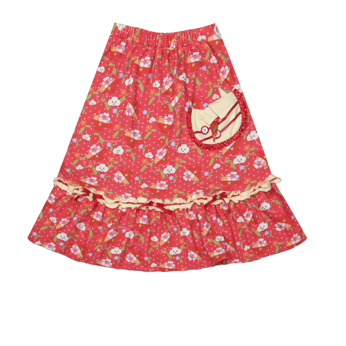Dessert Tea Lolita Original Printed Sweatshirt & Skirt Set