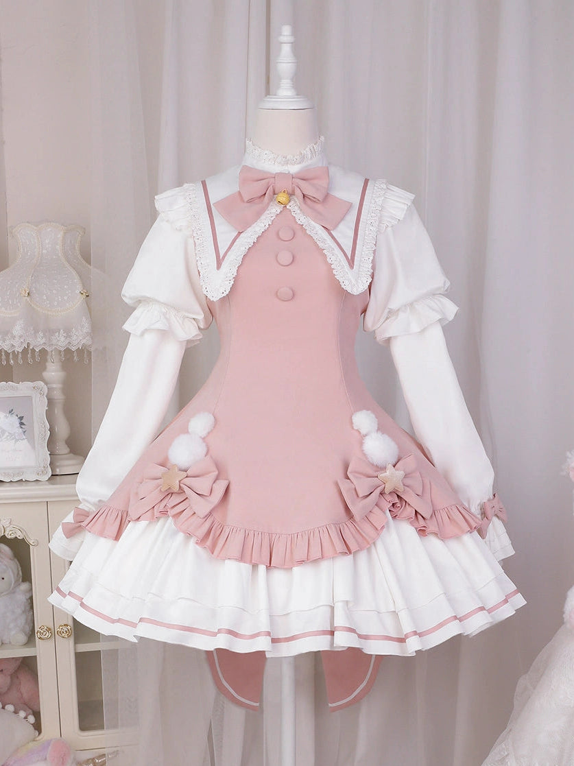 Magical Girl Original Lolita Cute Christmas Princess OP Dress