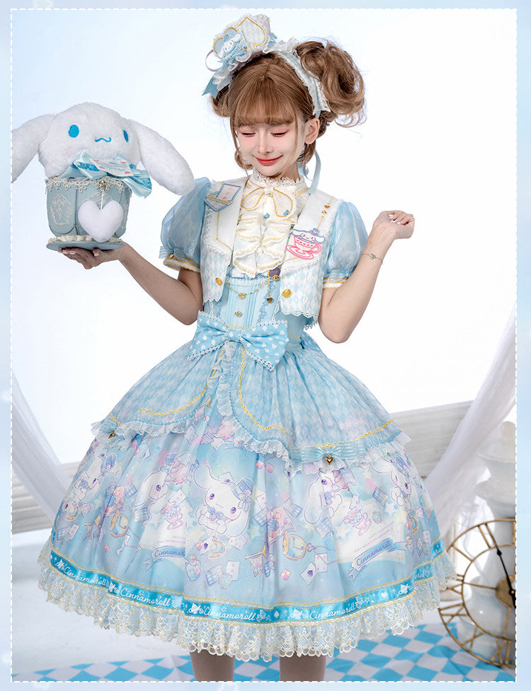 Cinnamoroll Magician Theme Collaboration Series Lolita JSK Set