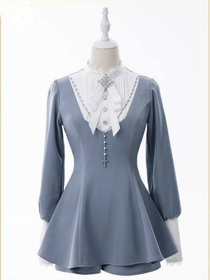 Lolita Harajuku Goth Puff Sleeve Set LR1009