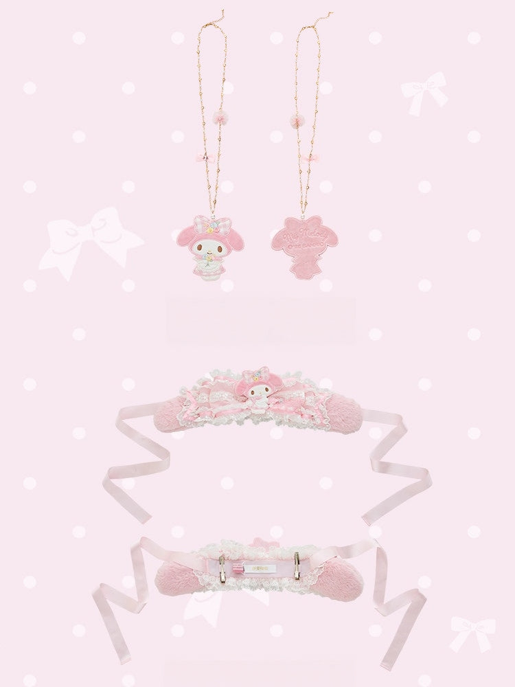 My Melody Collaboration Series Open Front OP Dress