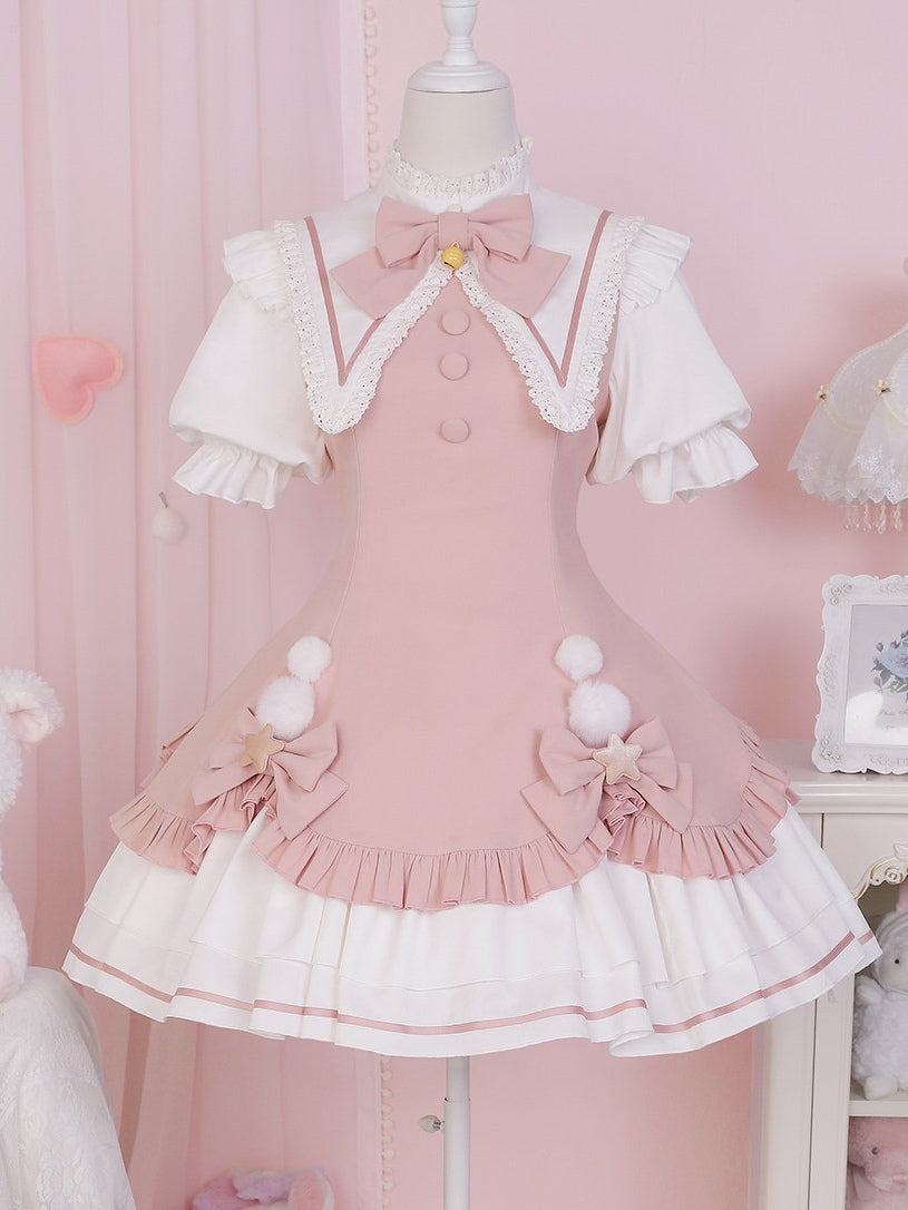 Magical Girl Original Lolita Cute Christmas Princess OP Dress