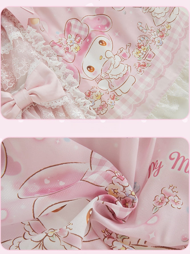 My Melody Collaboration Series Open Front OP Dress