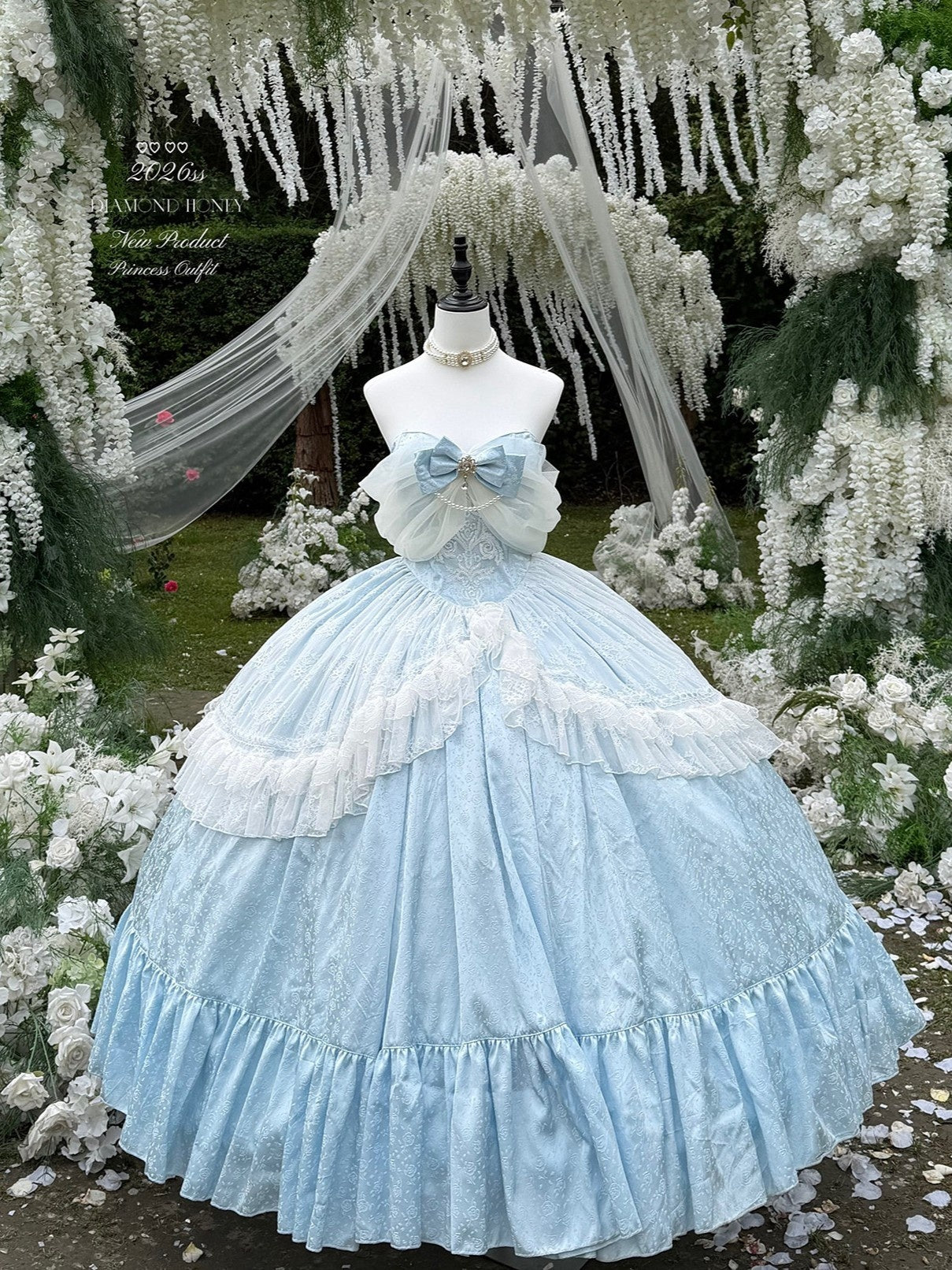 Robe Princesse en Satin Doux