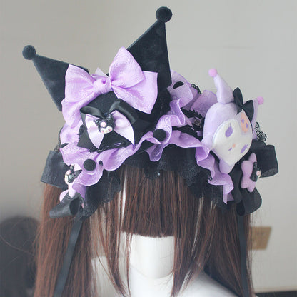 Lolita Sweet Goth Devil Kuromi Hair Accessory LE1005
