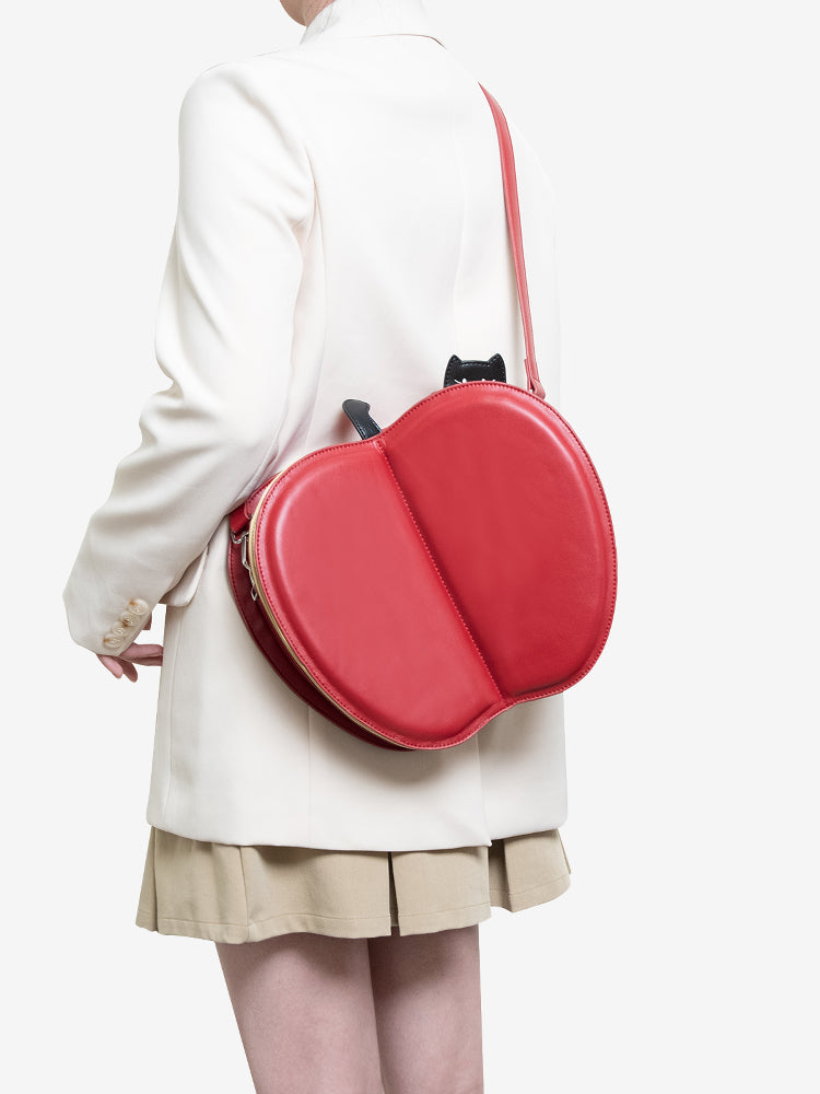 Kawaii Flip-Flap Apple  Backpack LE1017