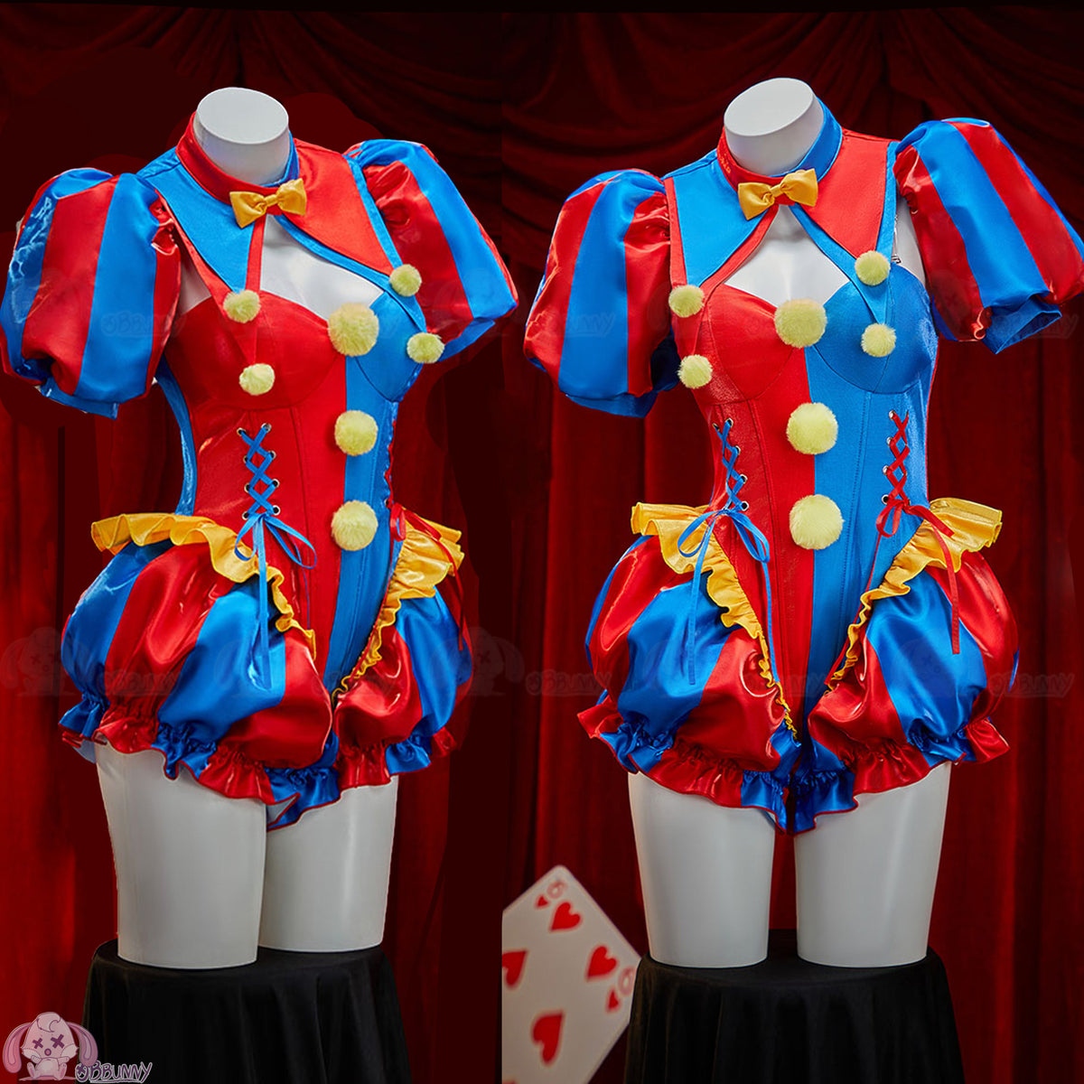 Amazing Digital Circus Pomni Fanart Halloween Clown Cosplay Costume