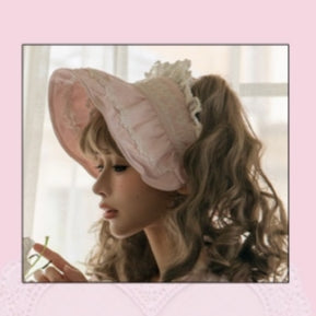 Showa Sweetheart Vintage Japanese‑Style Lolita OP Dress Accessories