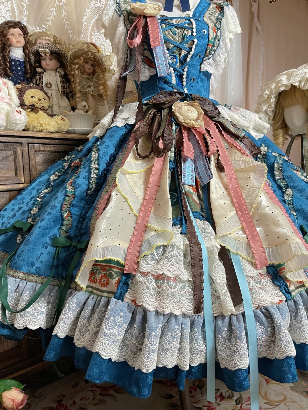 Monet's Lakeside Classic Lolita OP Dress Set