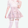 Lolita Seisokei Lace Tiered Skirt LR1002