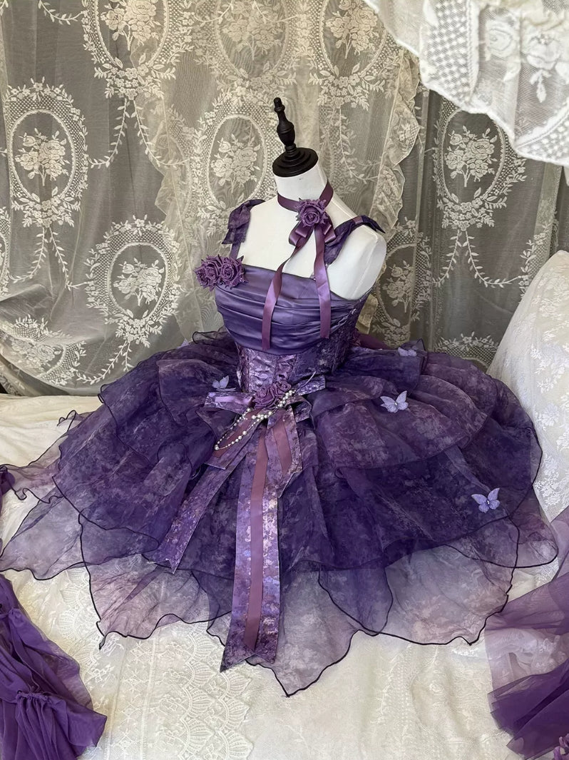 Wisteria Butterfly Lolita JSK Dress