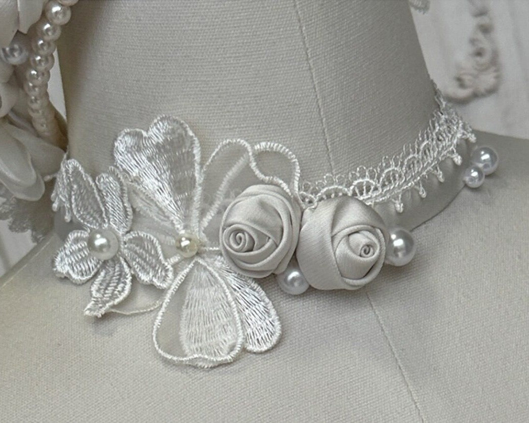 Promise of the Rose Lolita Gorgeous Bridal White JSK Full Set