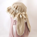 Retro Detachable Bunny Ear Lace Hat LA1013
