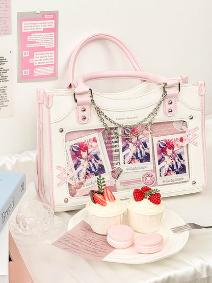 Japanese Style PU Leather Ita Bag