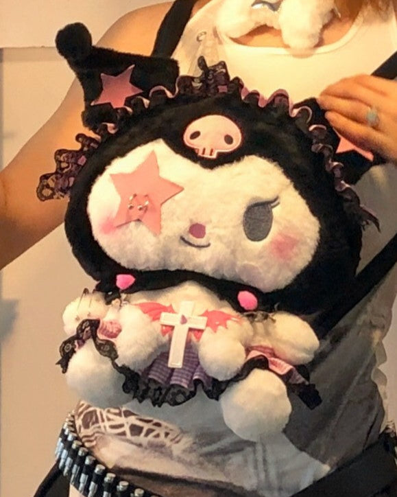 Y2K Sweet Cool Kuromi Backpack LE1008