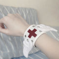 Y2K Kawaii Medical-Style Wing Bracelet LE6010