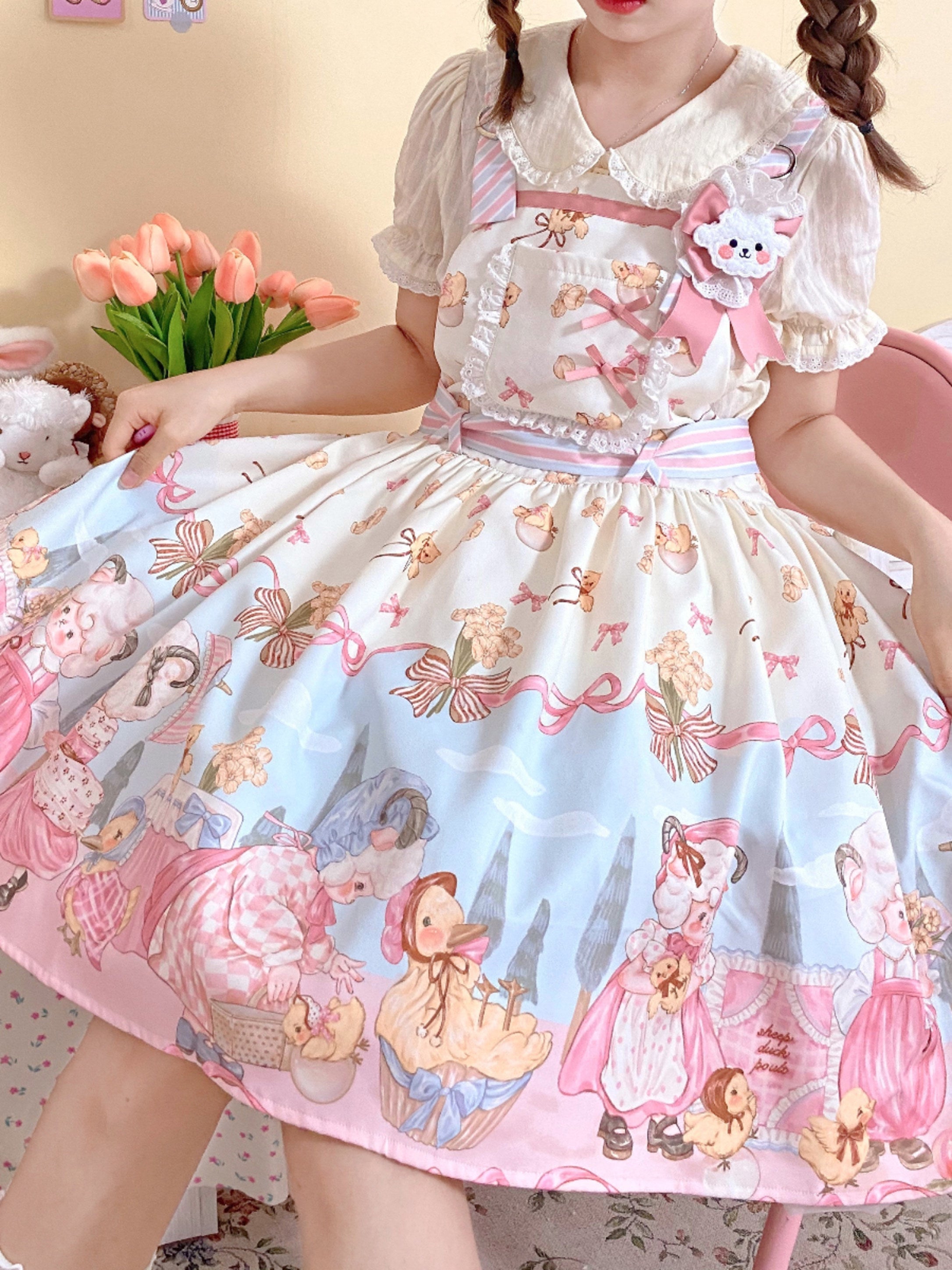Sheep Waltz Lolita Sweet JSK Dress