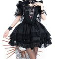 Lolita Punk Spider Dark Style Dress LG1055