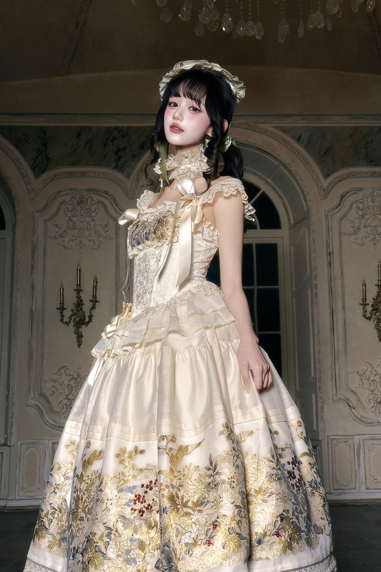 Wizard of Oz Corset & Skirt Two Piece Dress Set