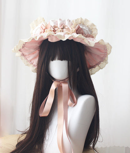 Lolita Sweet Pink Bear Headwear LE1004