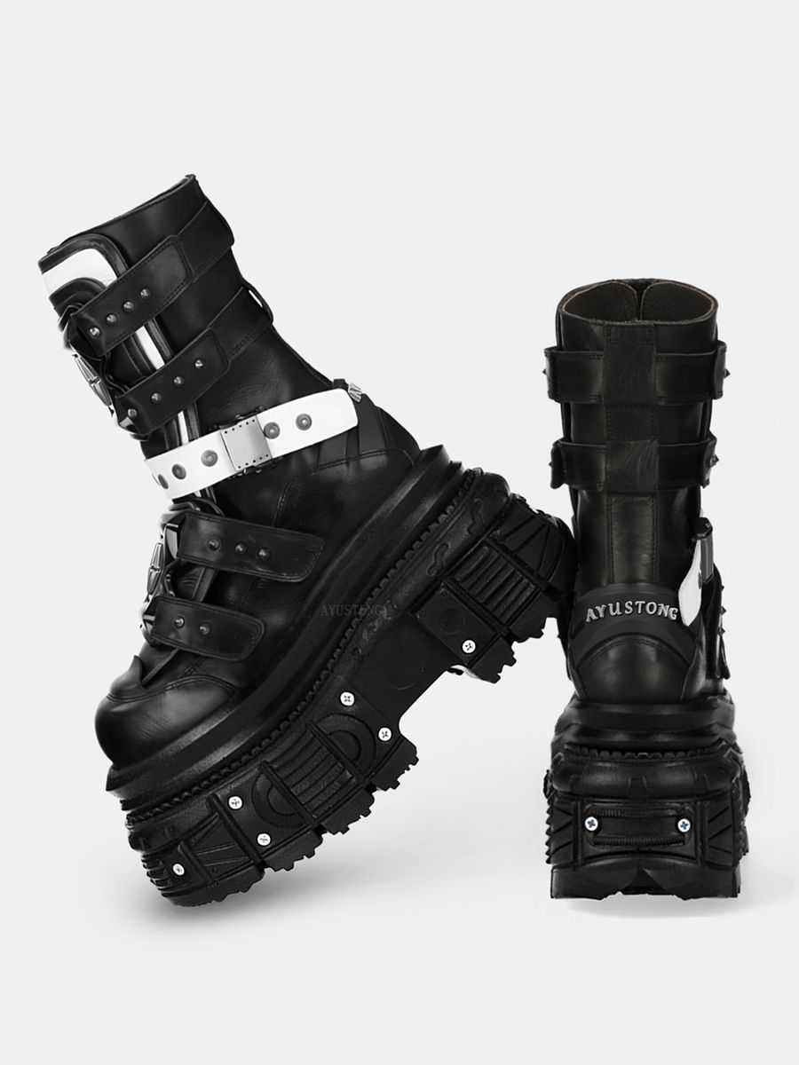 Lolita Dark style Platform Boots LE5002