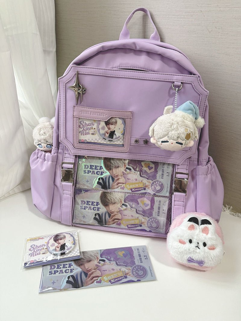 40cm Doll Display Ita - Bag Backpack - LolitaEraPurple40cm Doll Display Ita - Bag Backpack