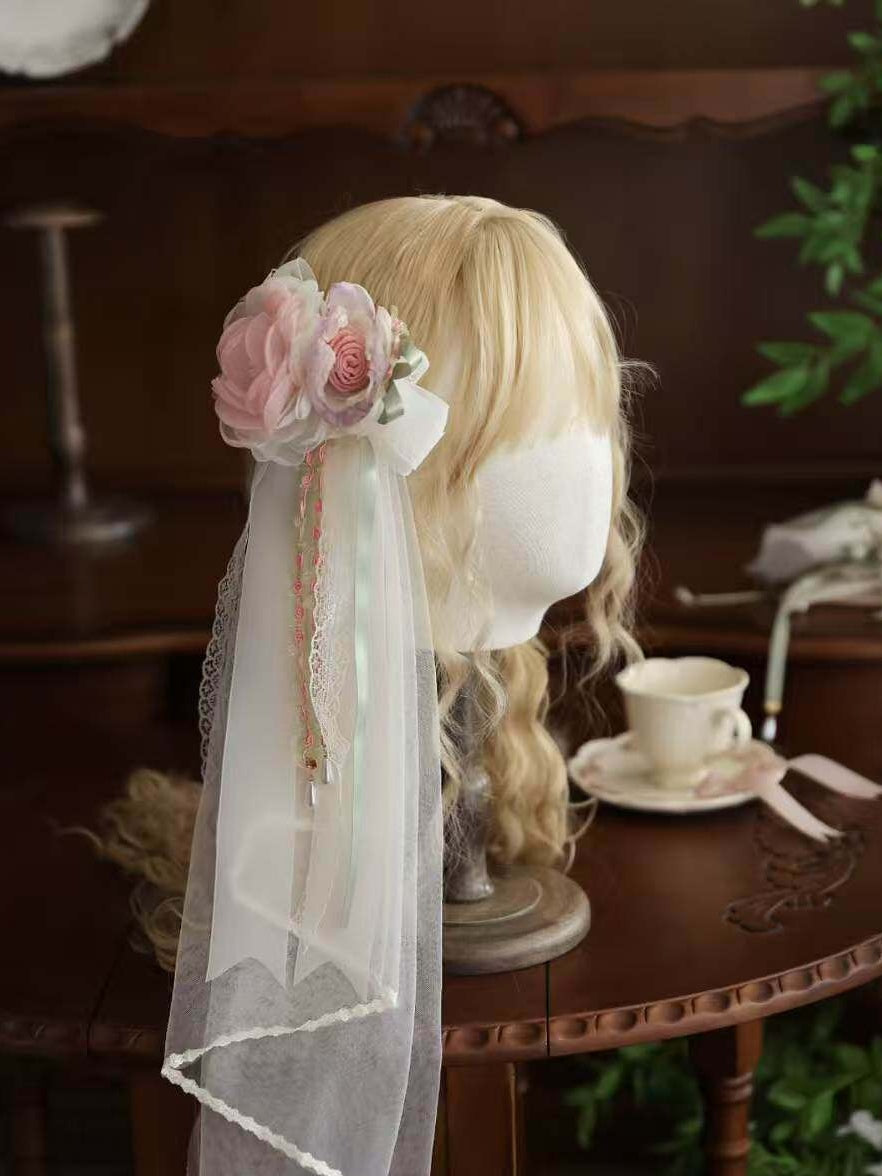 Spring Ivy Vines Lolita Corset & Skirt Set