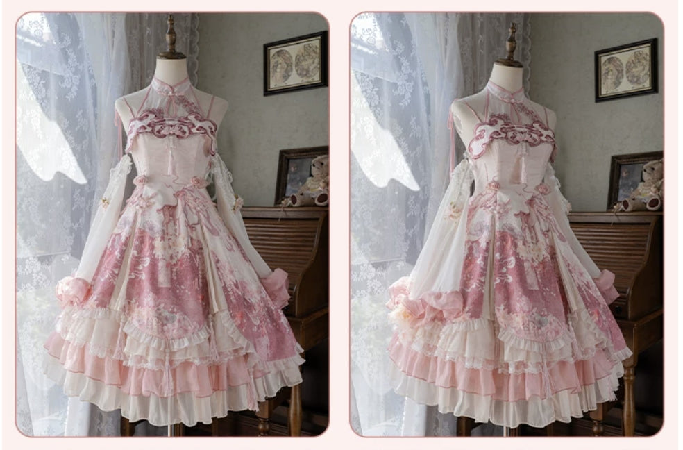 Blossom Feast Lolita Pink JSK Dress