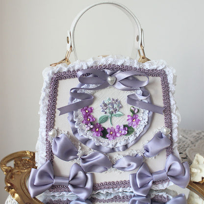 Lolita Elegant Floral Lace Handbag LE1002
