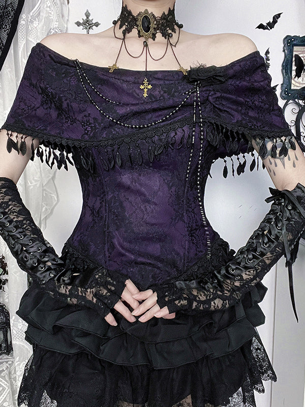 Gothic Halloween Duchess Outfit LG1042