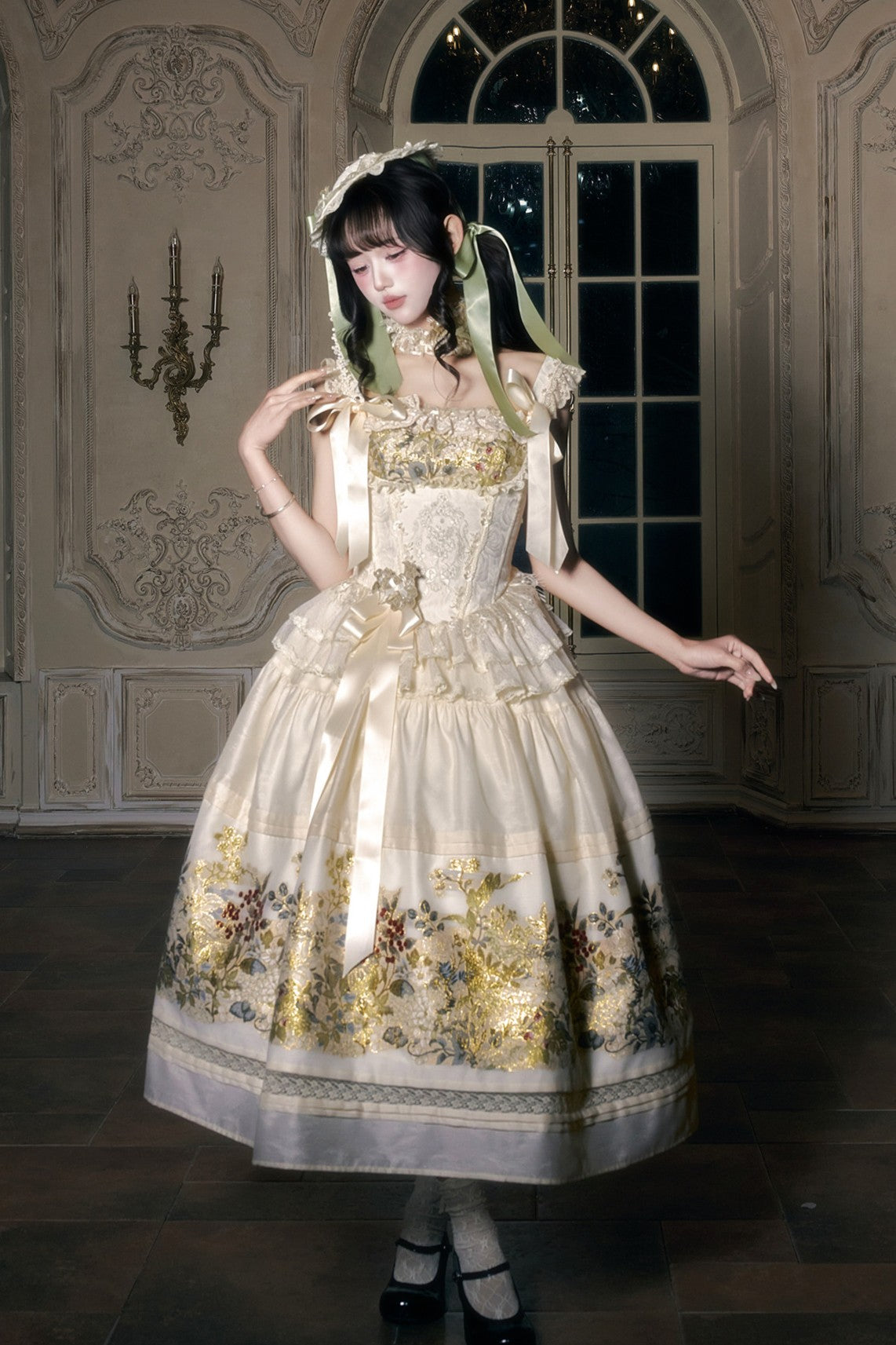 Wizard of Oz Corset & Skirt Two Piece Dress Set