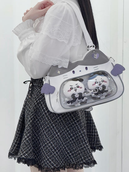 Kawaii Cat Nylon Ita Bag
