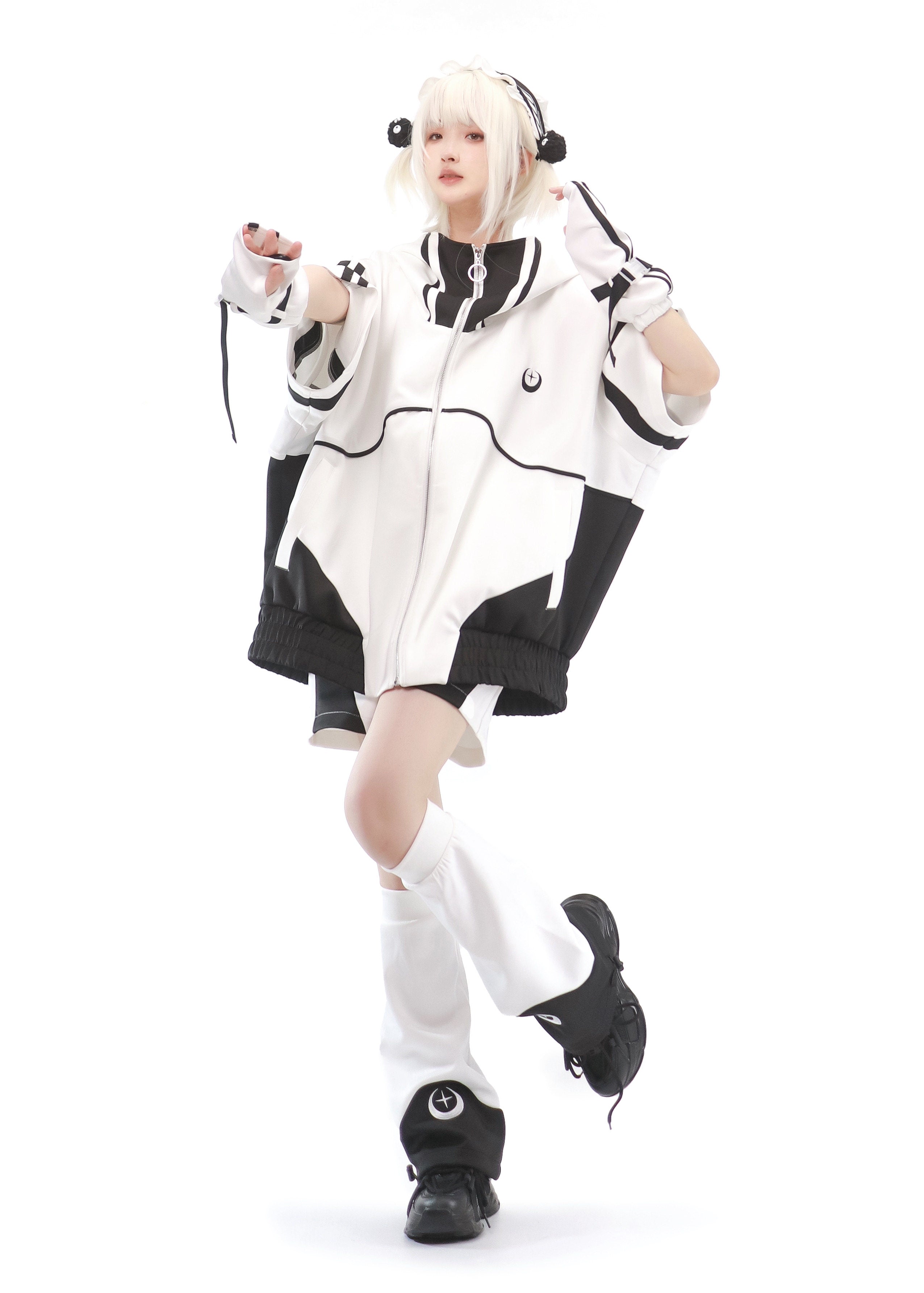 Star Signal Anime Techwear Short-Sleeve Set with Accessories