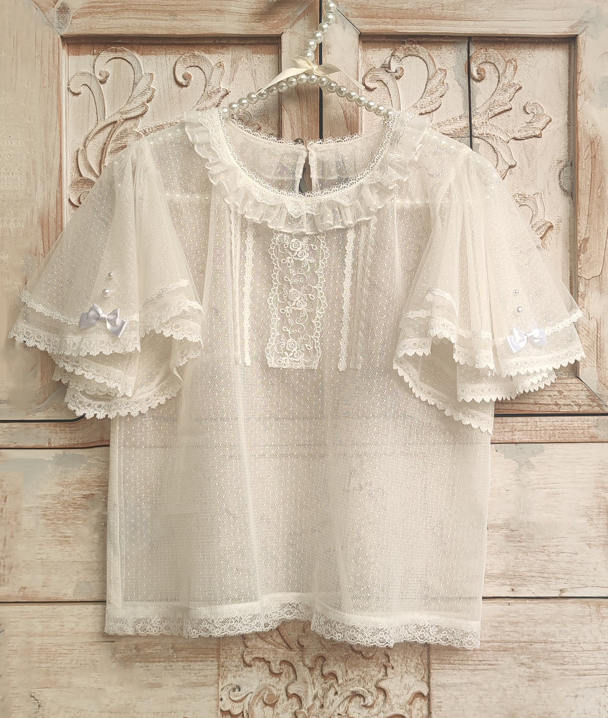Dream Dance Lolita Bridal Embroidered Blue Boned Corset Dress